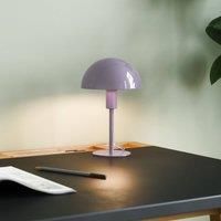 Ellen Indoor Bedroom Living Dining Office Mini Table Lamp Light in Purple (Diam) 16cm