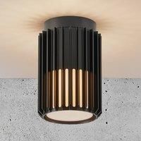Nordlux Aludra outdoor ceiling light, Seaside black