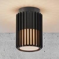 Nordlux Aludra outdoor ceiling light, Seaside black