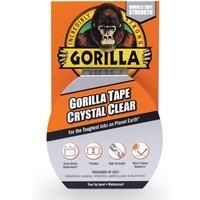 Gorilla Tape Crystal Clear Waterproof Tear By Hand 48mm x 8.2m Clear Repair Tape