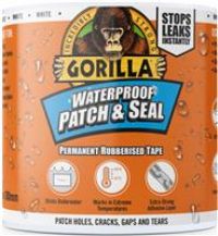 Gorilla Waterproof Patch & Seal Tape - White 3m