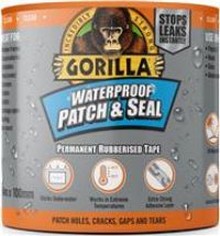 Gorilla 107660 Waterproof Patch & Seal Tape Clear 2.4m