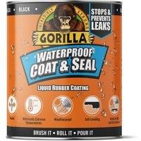 Gorilla Waterproof Coat & Seal 473ml Liquid Rubber Coating, Brush, Roll Or Pour