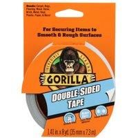 Gorilla Double Sided Tape 7.3m - Heavy Duty, Strong Adhesive & Indoor/Outdoor Use