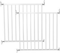 BabyDan No Trip Safety Gate - Twin Pack