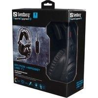 Sandberg Savage Headset USB 7.1 with Microphone, Black