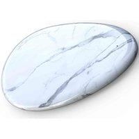 Sandberg 441-25 Wireless Charger Pad, 10W, White Marble, USB A, QI Compatible, Five Year Warranty