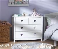 Argos Home Mia 2+2 Drawer Chest - White