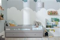 Argos Home Ellis Toddler Bed Frame with Drawer  Grey