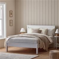 Habitat Brooklyn Small Double Wooden Bed Frame - White