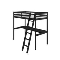 Argos Home Gaming High Sleeper Frame With Desk - Black