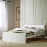 Argos Home Jenson Kingsize Wooden Bed Frame - White
