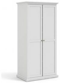 Tvilum Paris 2 Door Wardrobe - White
