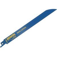 IRWIN Metal Cutting Bi-Metal Reciprocating Saw Blades 10504153, Pack of 5