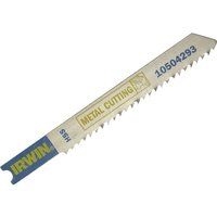 Irwin 10504294 Jigsaw Blades Metal Cutting U118G (Pack of 5)