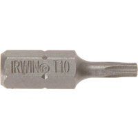 Irwin 10504351 Torx T10 x 25mm Screwdriver Bits (10 Pieces)