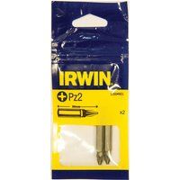 IRWIN® IRW10504401 Screwdriver Bits Pozi PZ2 50mm (Pack 2)