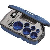 New IRWIN 10506439 9 Piece Bi-Metal Hole Saw Kit - Set in Case 5706915064391
