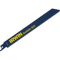 Irwin 800RG 10507365 recip Sabre Saw Blades Carbide Grit 200mm 2pk
