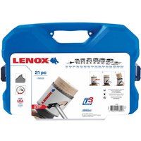 Lenox 21 Piece Electricians Hole Saw Set