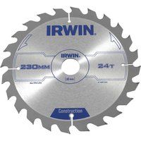 IRWIN® Construction Circular Saw Blade 230 x 30mm x 24T ATB IRW1897205