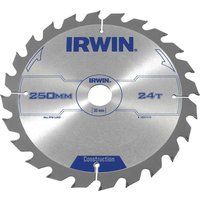 Irwin 1897210 Circular Saw Blade 250 x 30mm x 24T ATB