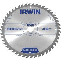 IRWIN Circular Saw Blade 300 x 30mm x 48T ATB IRW1897212