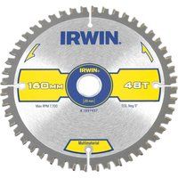 Irwin 1897437 Multi Material Circular Saw Blade 160 x 20mm x 48T
