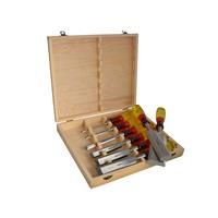 Irwin Marples MAR373S8 M373 Splitproof Bevel Edge Chisel Set of 8 Wood workshop
