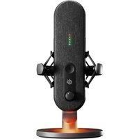 SteelSeries Alias USB Mic for PC- For Gaming/Streaming/Podcast - AI Noise Cancel
