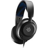 SteelSeries Arctis Nova 1P For PlayStation - Multi-System Gaming Headset — Hi-Fi Drivers — 360° Spatial Audio — AirWeave Memory Foam Ear Cushions — Lightweight — PS5, PS4, PC, Xbox, Switch - Black