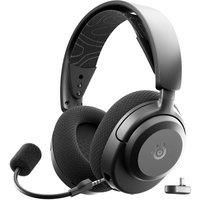 SteelSeries Arctis Nova 3P Wireless PlayStation Gaming Headset - Mobile App Control - 40 HR Battery - Neodymium Magnetic Drivers - 2.4GHz/Bluetooth - Detachable Mic - PS5, PS4, PC - Black