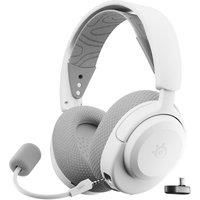 SteelSeries Arctis Nova 3P Wireless PlayStation Gaming Headset - Mobile App Control - 40 HR Battery - Neodymium Magnetic Drivers - 2.4GHz/Bluetooth - Detachable Mic - PS5, PS4, PC - White