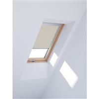 Dakea Roof Window Blackout Blind 78cm x 98cm in Beige Aluminium