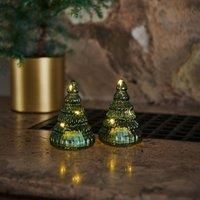 Sirius Lucy LED decorative figure glass tree green 9cm 2x
