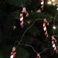 Sirius Hannah Candy Cane red LED fairy lights