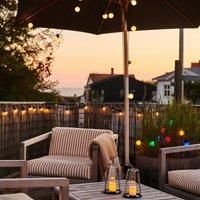 Sirius Lucas LED solar string lights starter, colourful