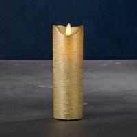 Sirius Sara Exclusive LED candle, gold, 5cm height 15cm