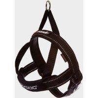 EzyDog Quick Fit Dog Harness - Premium Padded No-Pull Harness, Black, Extra Large