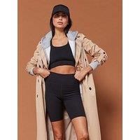 Girlfriend Collective Womens/Ladies Compressive High Rise Cycling Shorts (S) (Black)