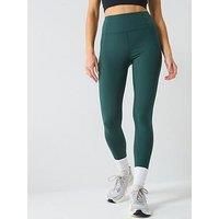 Girlfriend Collective Compressive High Rise Long Womens Active Leggings Medium Moss