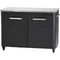 Kettler Cozze Outdoor Kitchen - 2 Door Black 120 x 60 x 90cm