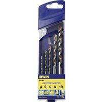 IRWIN 10501939 Drill Bit Set for Cordless Machines Set of 5