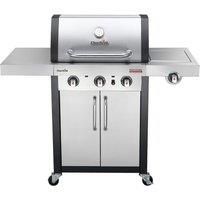 Char-Broil Professional Series 3400 S - 3 Burner Gas Barbecue Grill with TRU-Infrared™ technology and Side-Burner, Stainless Steel Finish
