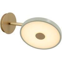 UMAGE LED wall light Asteria Short, light green, 25 cm plug