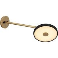 UMAGE LED wall light Asteria Long, black, 42 cm, plug