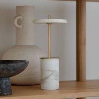 UMAGE LED table lamp Asteria Move Mini, white 26 cm IP44