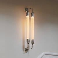 UMAGE Lemon Squeeze 2-bulb wall lamp, length 94 cm steel-coloured
