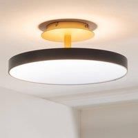 UMAGE LED ceiling lamp Asteria UP PLUS, anthracite 43 cm CCT