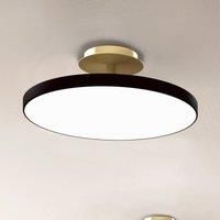 UMAGE LED ceiling lamp Asteria UP PLUS, black, 43 cm, CCT